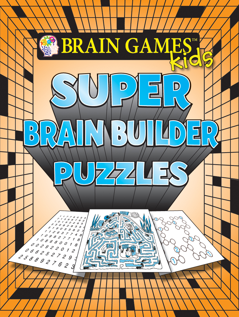 brain games kids puzzle book