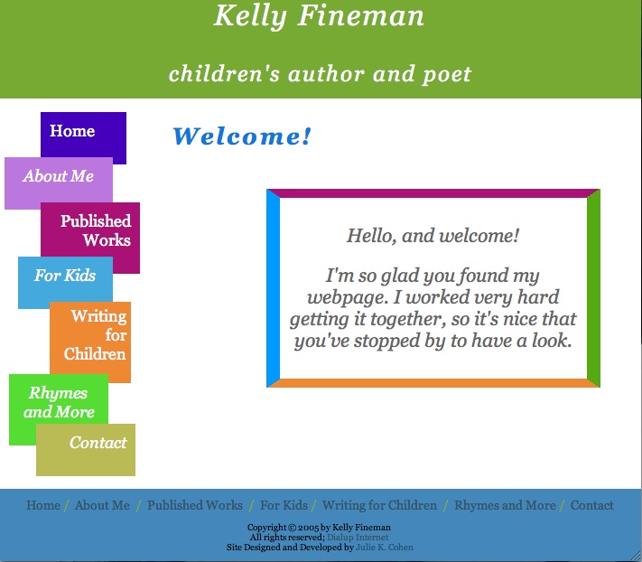 Kelly's Website